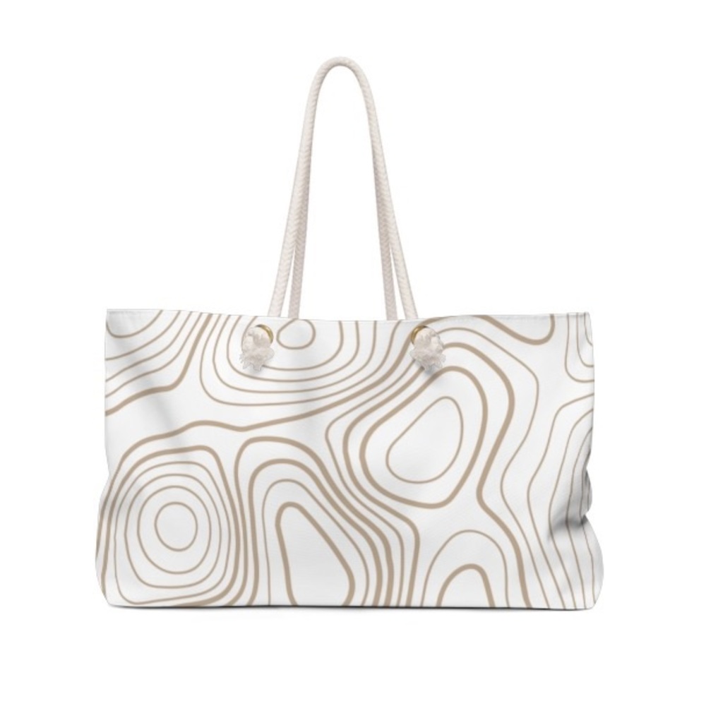 Geometric Weekender Bag - Picture 2 of 2